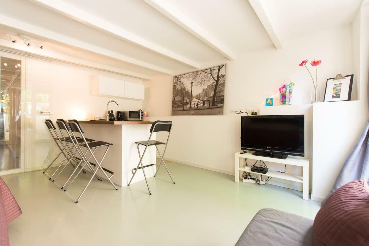 Quiet Apartment For 4 At Park In Center Amszterdam Kültér fotó